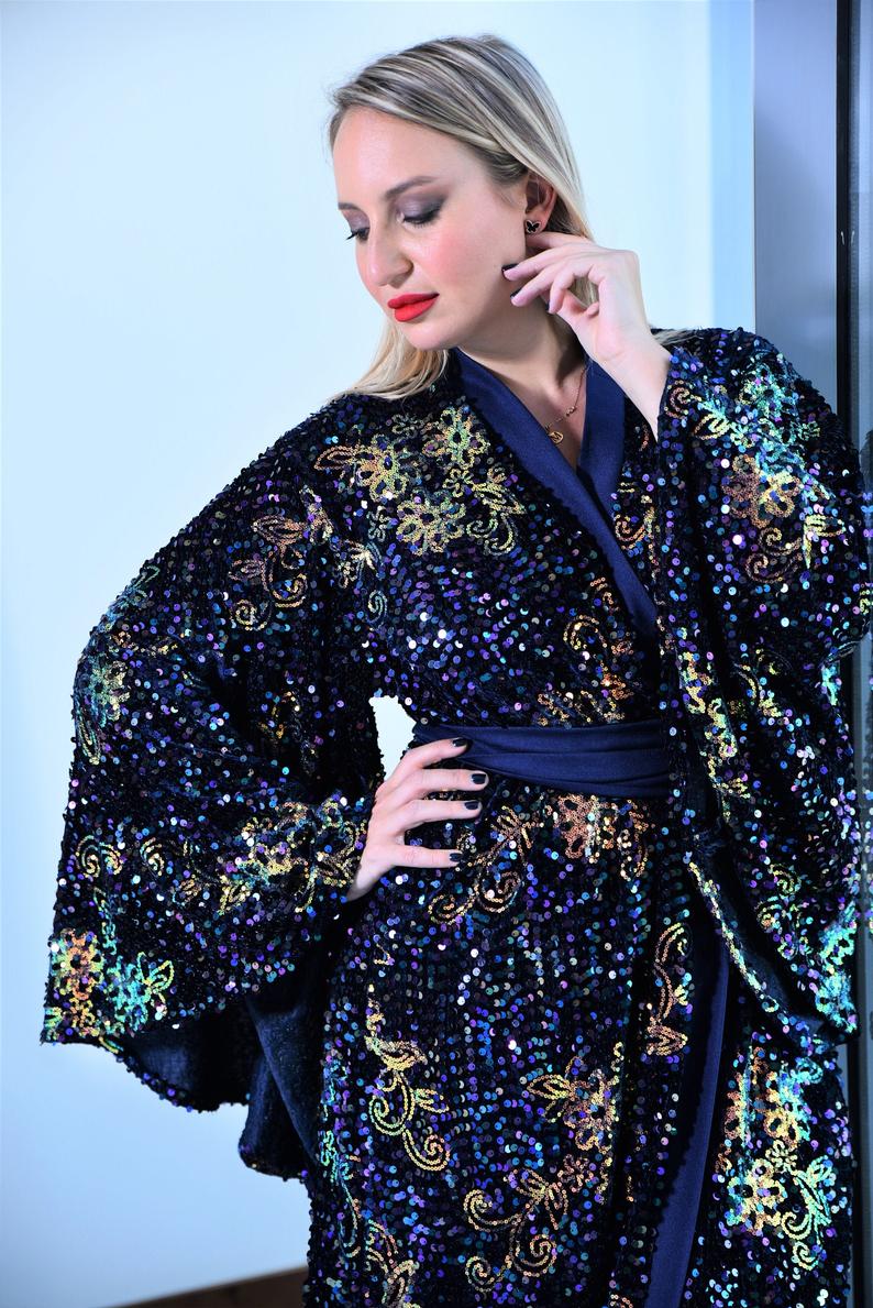 Melissa Velvet kimono robe Melissa Velvet kimono robe