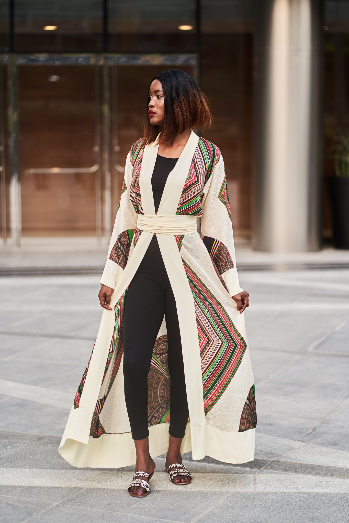 Custom Robes - Silk Printed Kimono Robe | Ellectives Custom Robes - Silk Printed Kimono Robe | Ellectives
