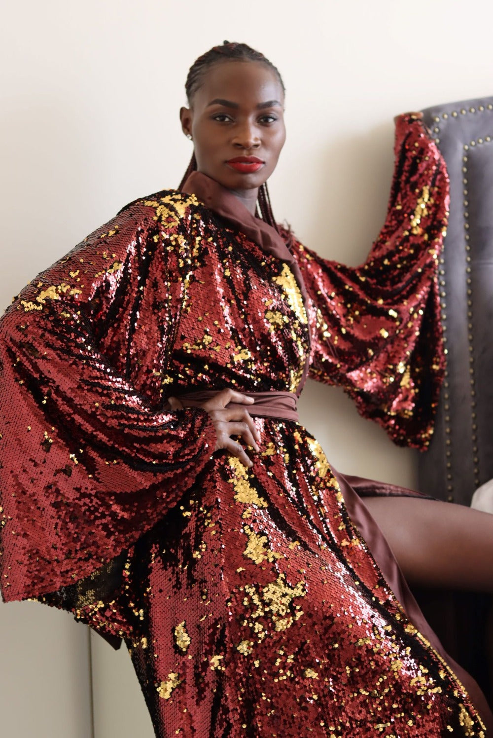 Brooke sequin kimono robe Brooke sequin kimono robe