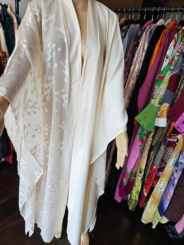 Cream Kaftan Kimono