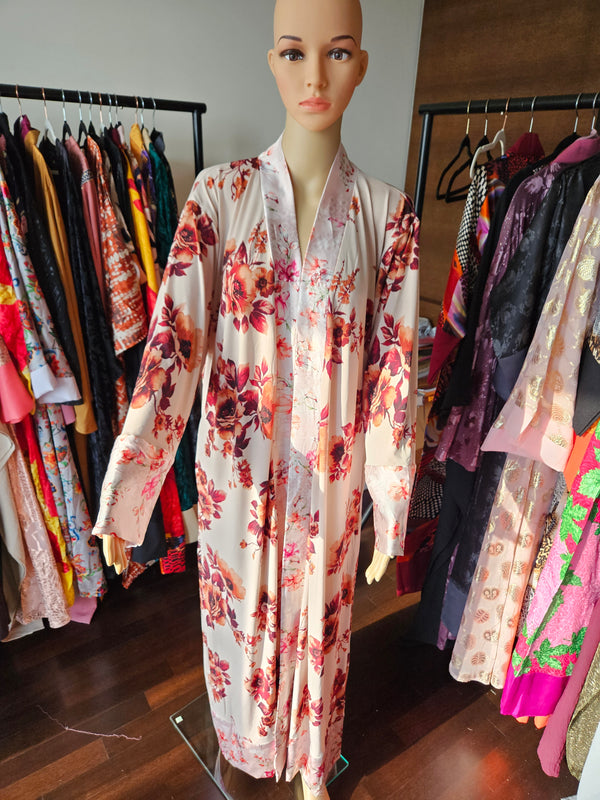 Eleanor Floral kimono robe