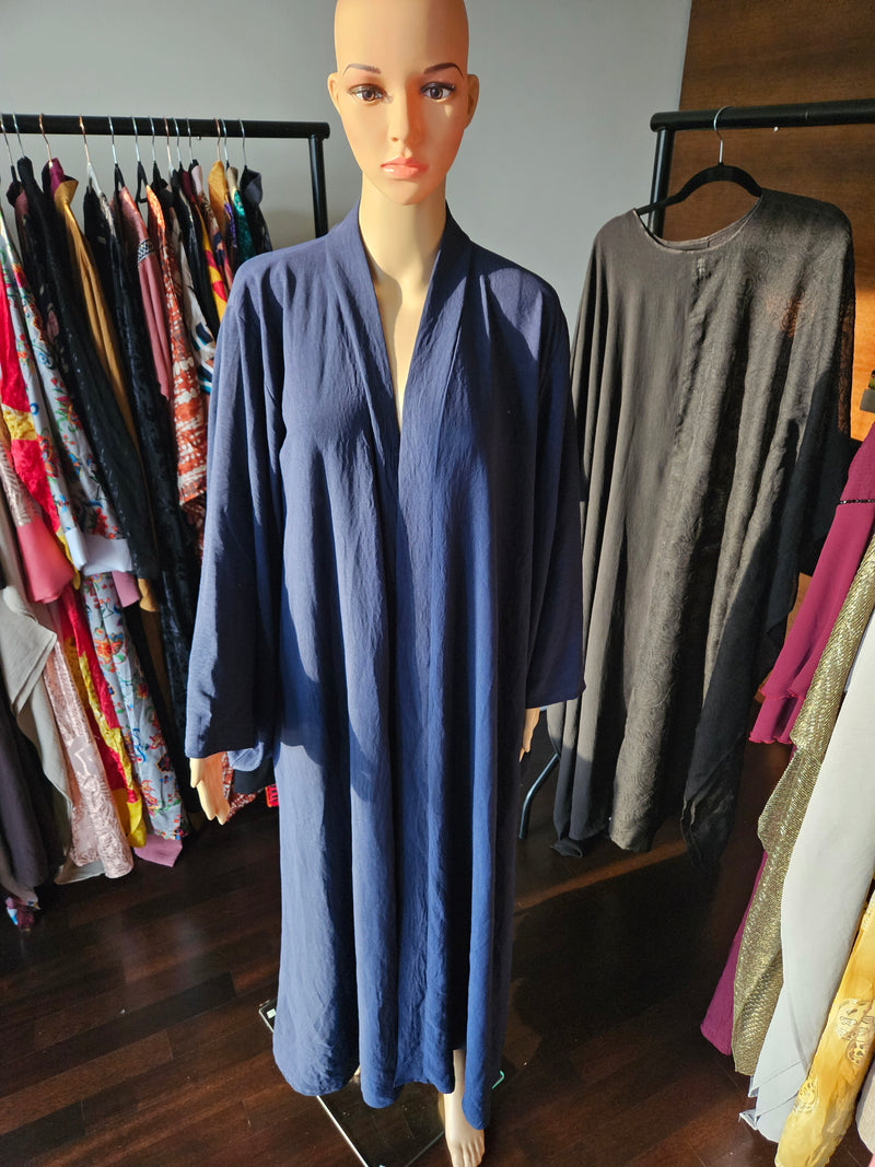 Cassie navy blue abaya