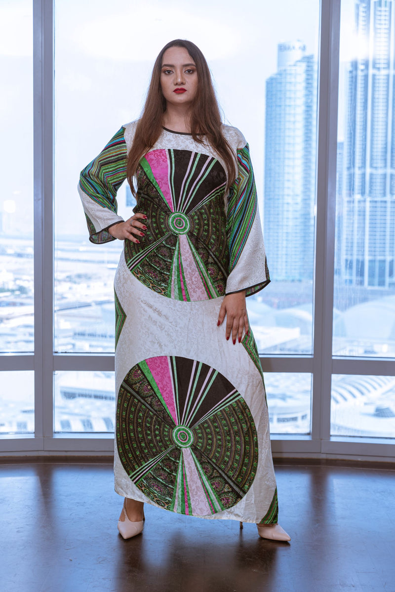 Modern Caftan Women Blue Kaftan Dress Dubai Moroccan Designer Muslim Gown |  eBay
