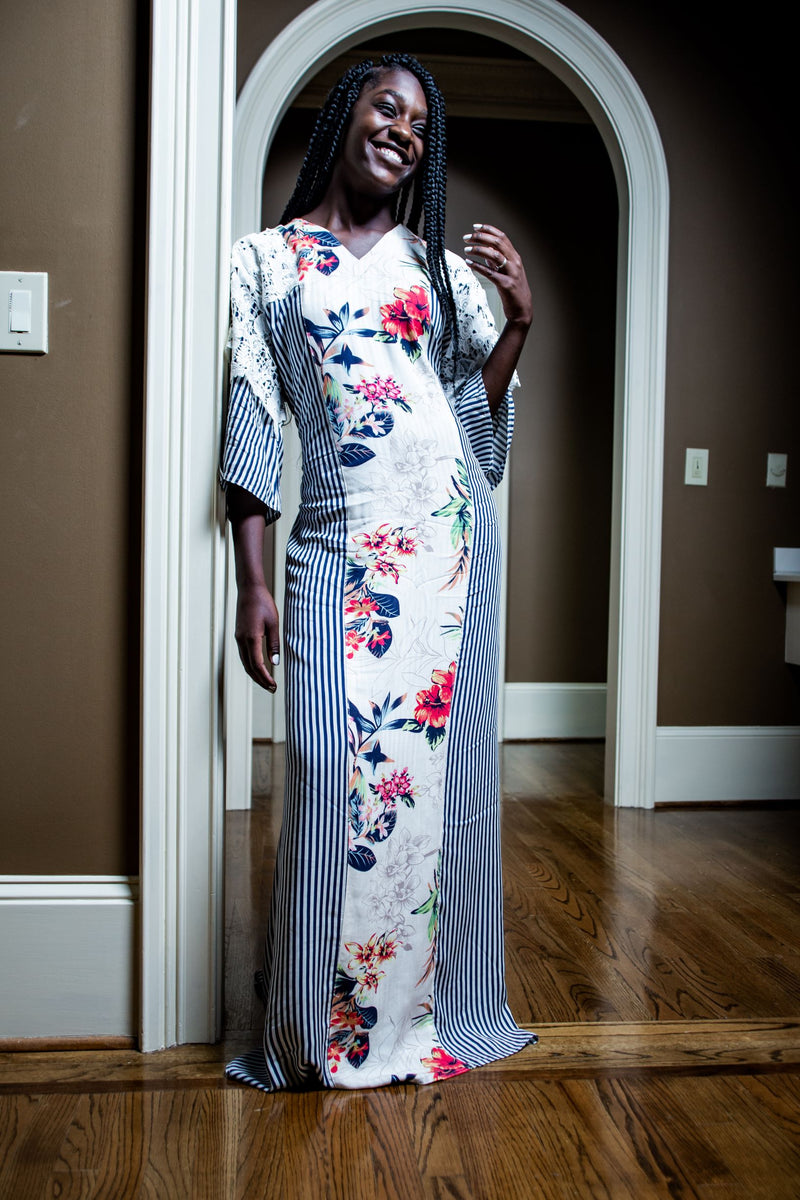 Floral Maxi Dress - Boho Wedding Guest Dress | Ellectives Floral Maxi Dress - Boho Wedding Guest Dress | Ellectives