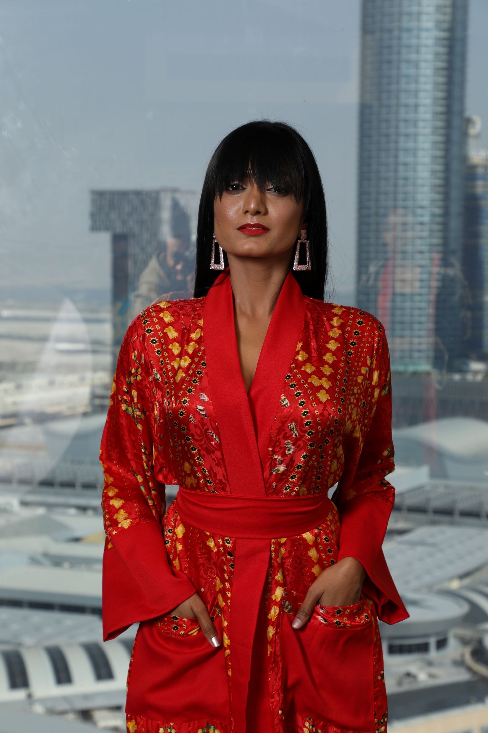 red kimono dressing gown Unleash Your Inner Fire With Our Red Dragon Kimono Robe