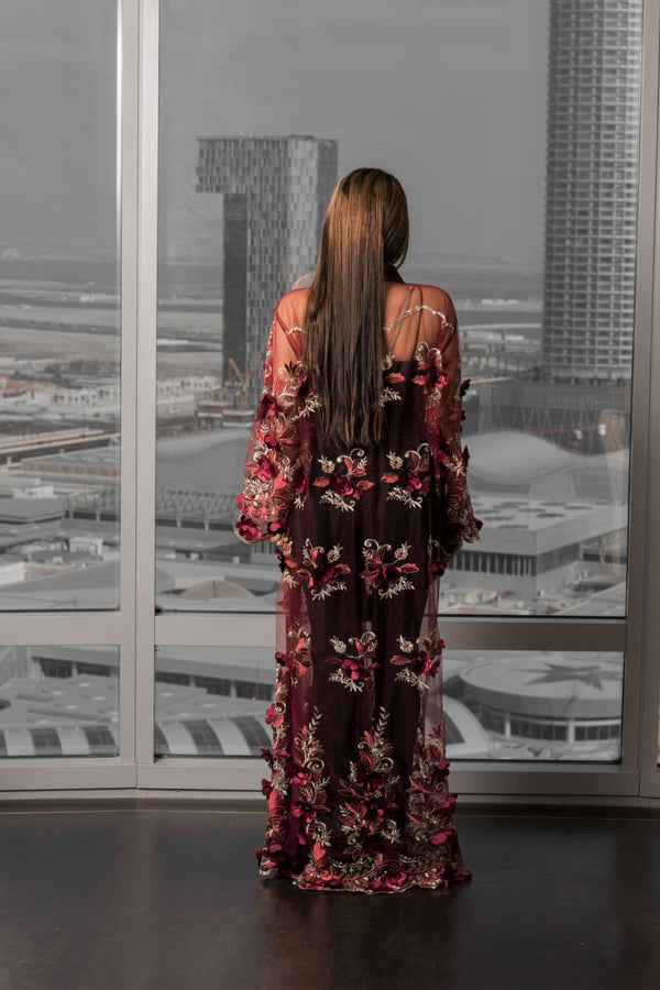 luxury floral Kimono robe