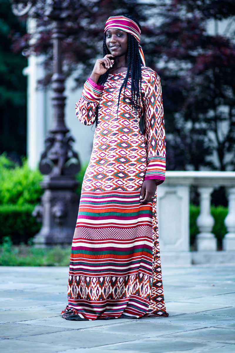 African kaftan dress