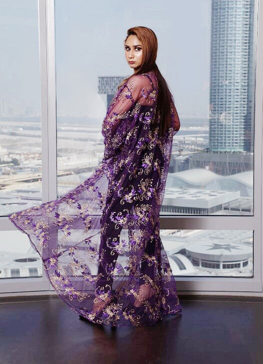 lavender-transparent-robe-dress