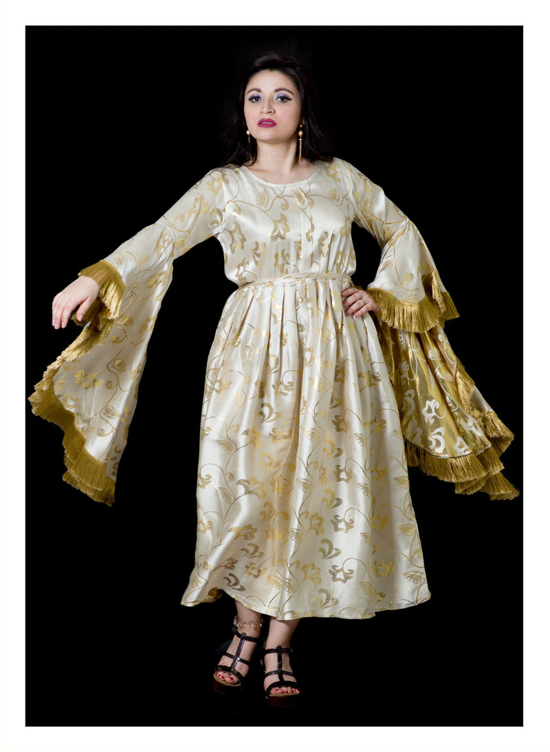 Gold Midi Dress - Plus Size Formal Dresses | Ellectives Gold Midi Dress - Plus Size Formal Dresses | Ellectives