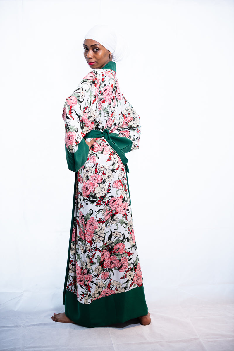 african kimono dress