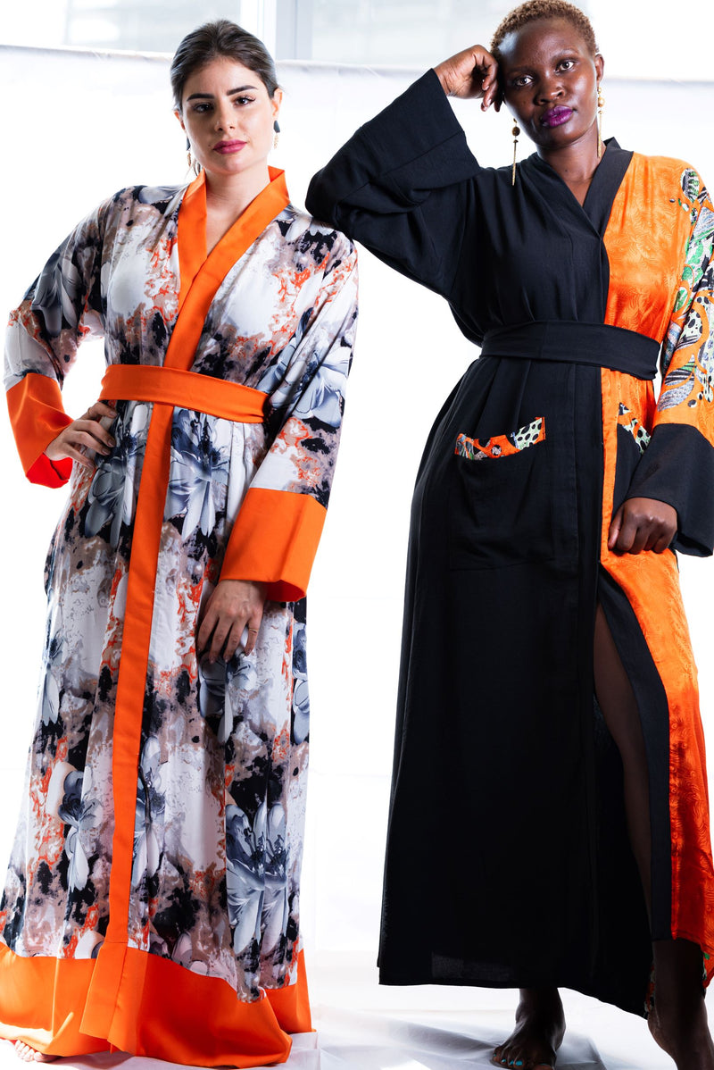 african style kimono robes