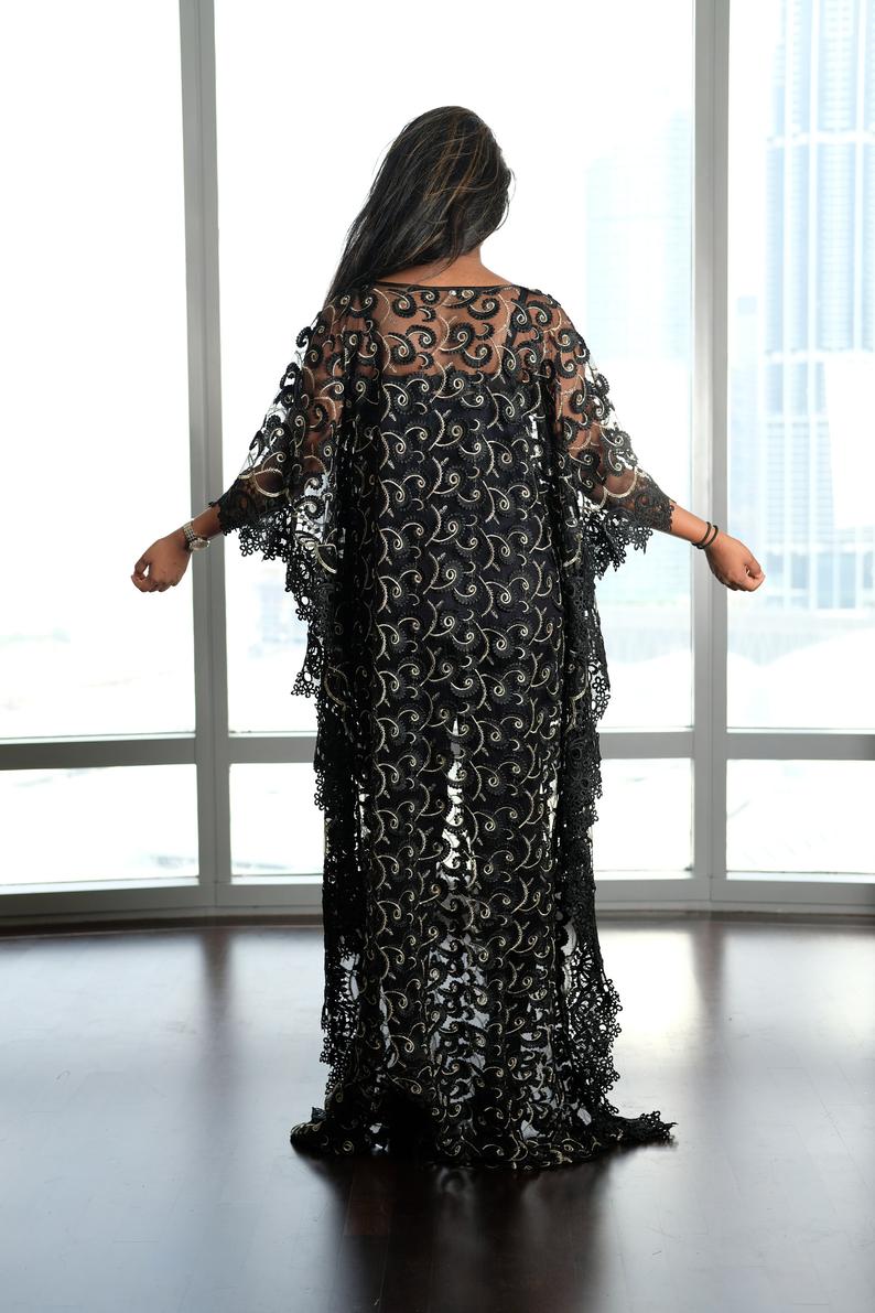 black kaftan maxi dress Yours Women's Niimee Black Crinkle Kaftan Maxi Dresssize 14