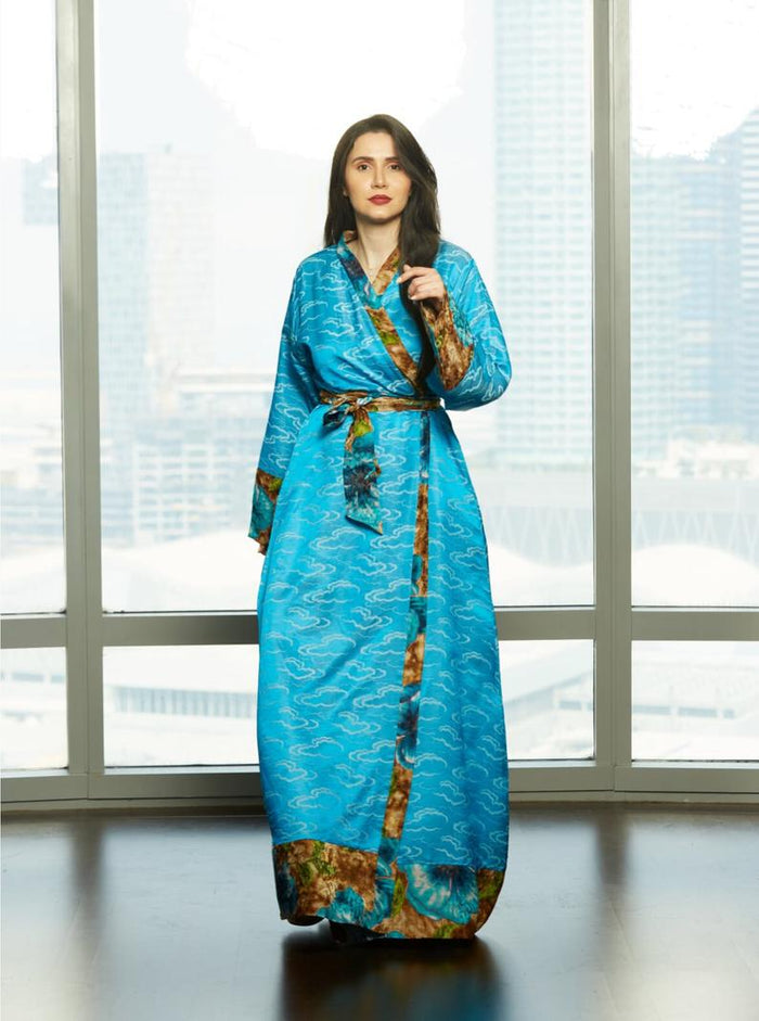 floor length kimono dressing gown Francesca Robe Do not tumble dry Size:50x30 XUNKUSGA Wedding Guest Dresses d294 td