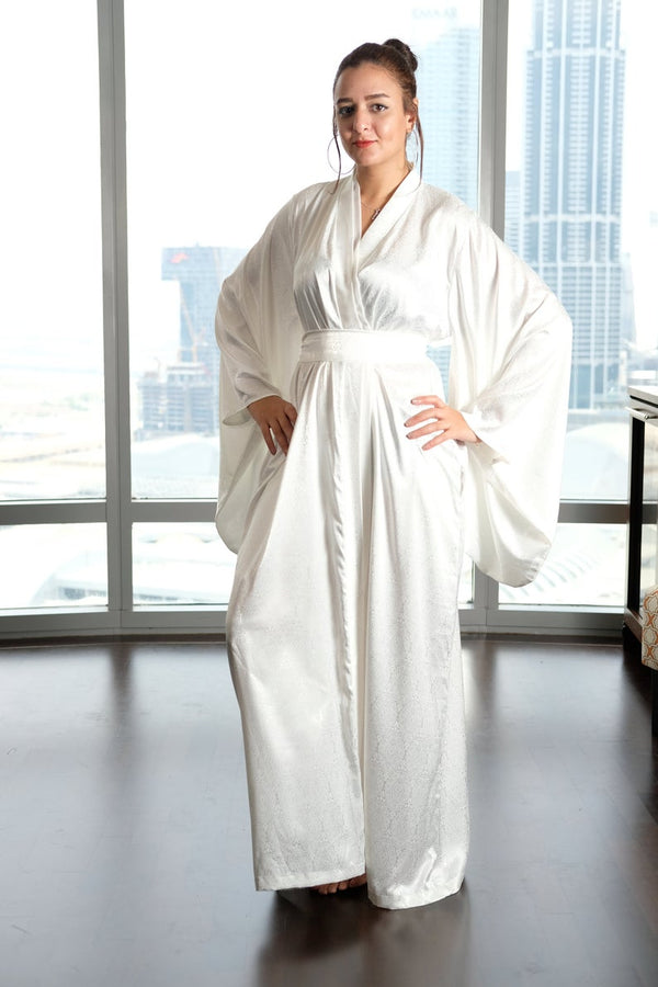 bridal kimono robe long
