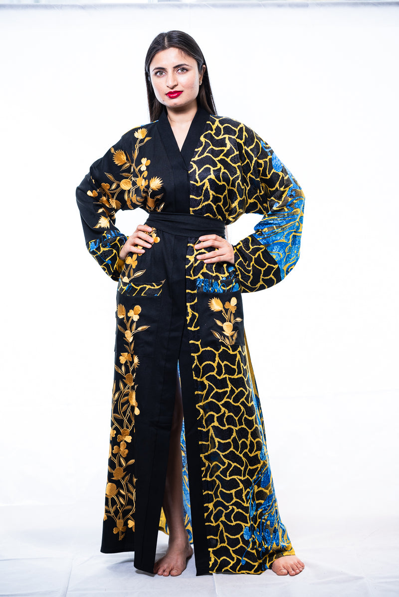 Tinashe embroidered kimono robe Tinashe embroidered kimono robe