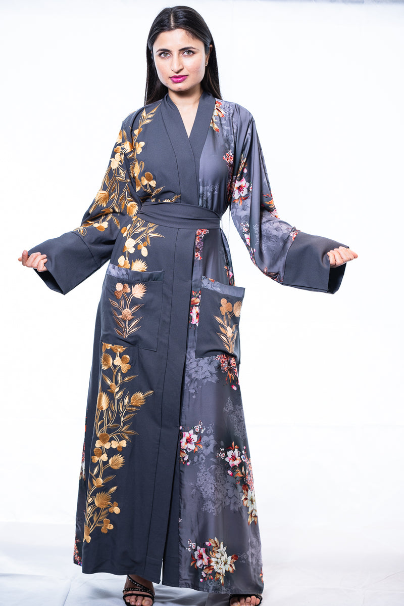 Floral kimono