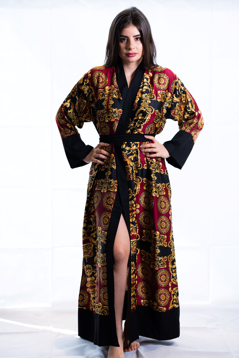Versace Style Robe - Luxury Robes for Women | Ellectives Versace Style Robe - Luxury Robes for Women | Ellectives