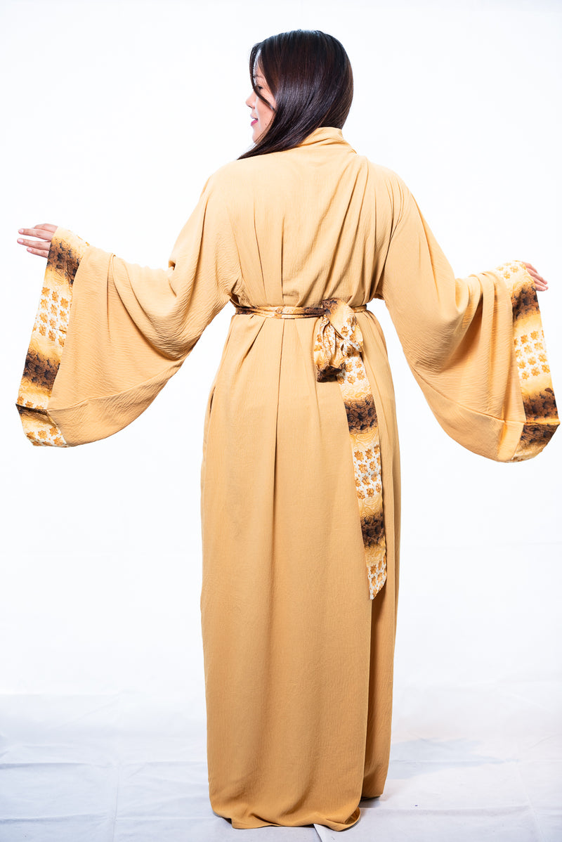 old hollywood robe gold