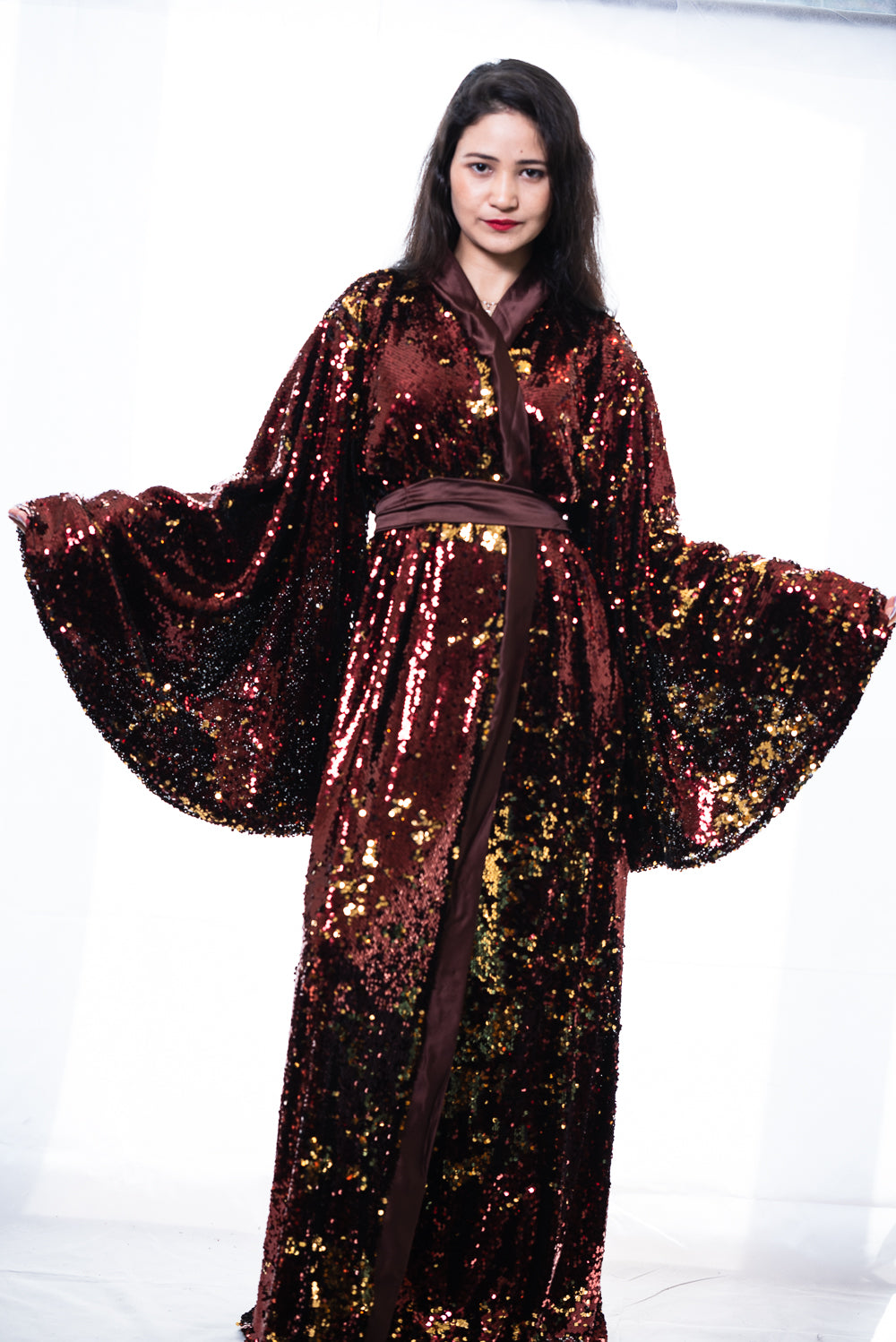 Black Sequin Kimono Sequin Dress Sequin Robe Luxury Kimono Dress Ellectives Black Sequin Kimono Sequin Dress Sequin Robe Luxury Kimono Dress Ellectives