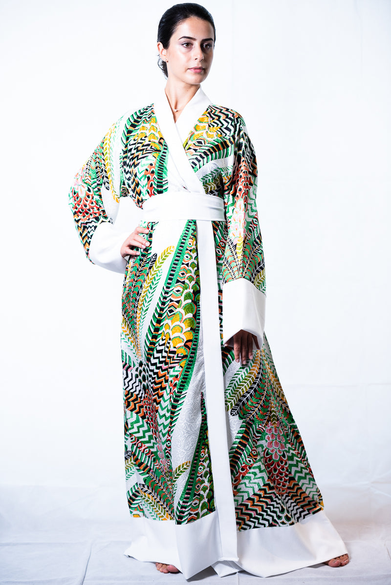 silk kimono robes floor lenght