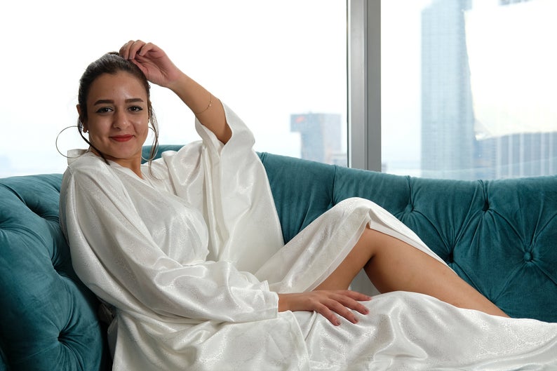 ellectives luxury bridal robe